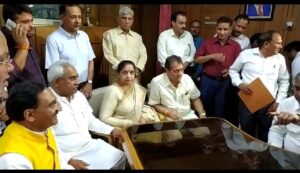 BJP Candidate Kalpana Saini Filed Nomination