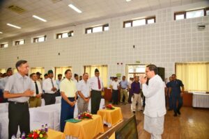 CM Dhami's Talk With Ex Servicemen