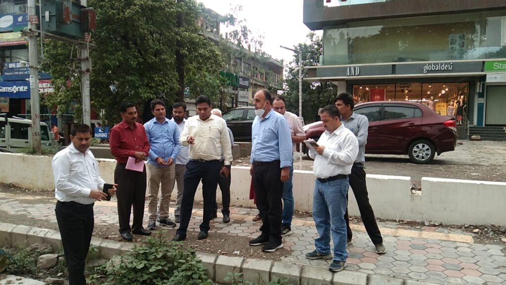 DM R Rajesh Kumar Inspected Smart City Works