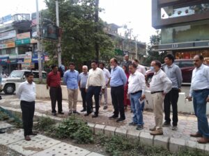 DM R Rajesh Kumar Inspected Smart City Works