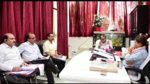 Minister Rekha Arya Holds Review Meeting