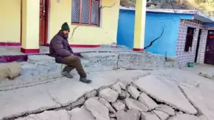 Joshimath Landslide Cracks