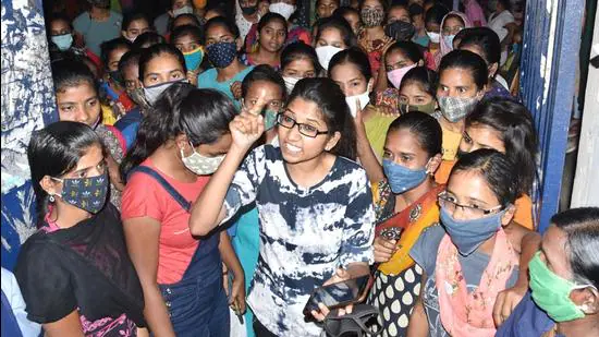 Students Protest In Bhu