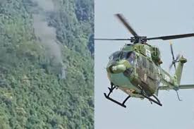 Helicopter Crash In Arunachal Pradesh 