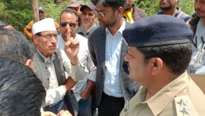 Villagers Protest In Mussoorie