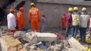 Rice Mill Building Collapses 