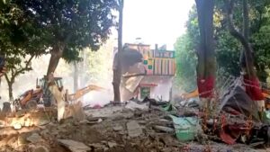 Demolished Mazar In Badrinath Forest