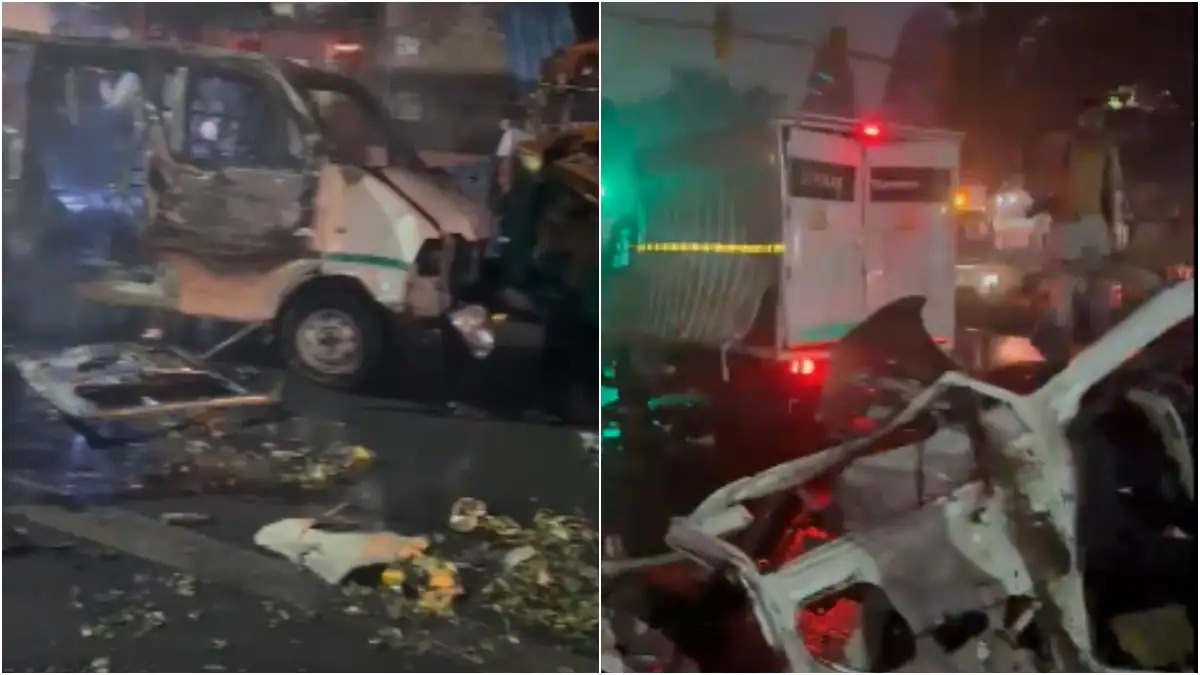 Delhi: लाल किले के पास बड़ा धमाका, लोगों के उड़े परखच्चे, अब तक आठ की मौत.. कई घायल